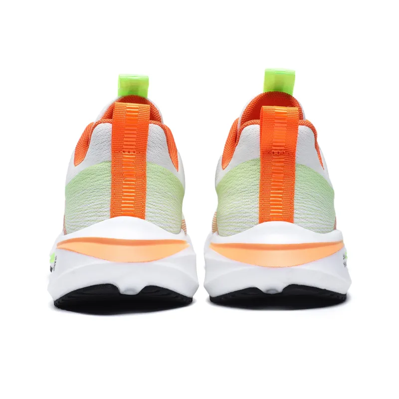 Yamid Balance Lightweight Low Top Sprint Running Shoes Men's Green Orange-3