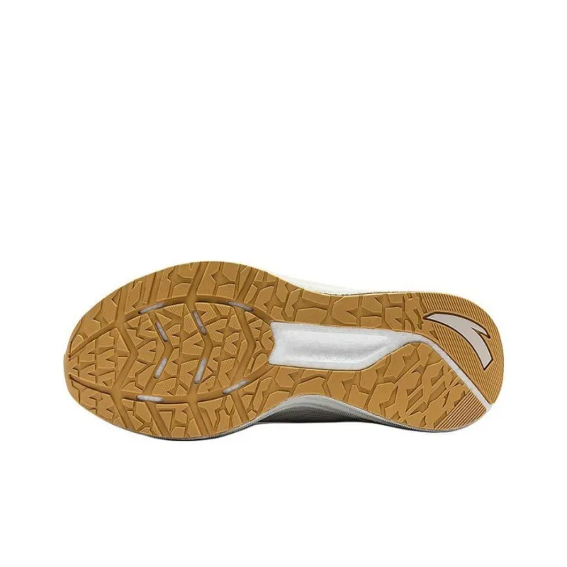 CHAOJIANTA Cushioning Slip Resistant Low Top Running Shoes Women's Gray Beige-4