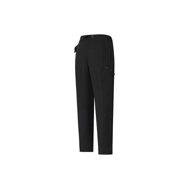 FILA x BBC EARTH Casual Pants Women's Pitch Black-2