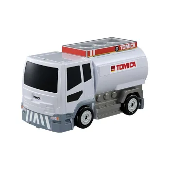 TAKARA TOMY Deformed Gas Station, Fuel Tank Truck Assembled Models
