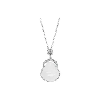 LILY&LOTTY Chalcedony Jade Necklaces Women's