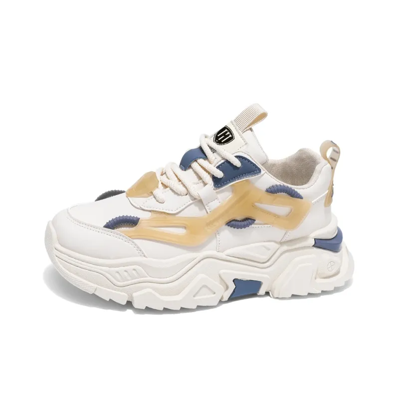 HACKBUTEER Ice Blockage Collection Low Top Chunky Sneakers Men's-6