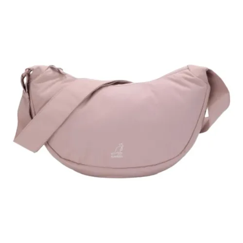 KANGOL Nylon Crossbody Bag Small Size Women's Pink
