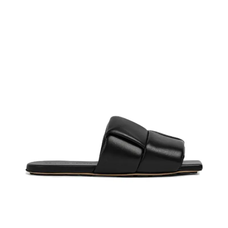 Bottega Veneta Padded Intreccio Mules-1