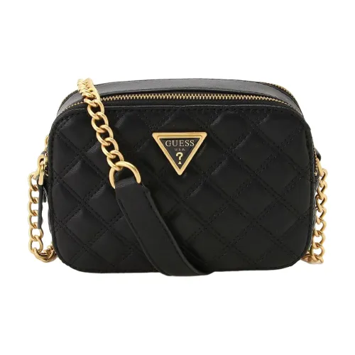 GUESS Polyurethane Camera Bags Crossbody Bag Shoulder Bag Women's Black