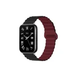 Black & Burgundy[Strap Only, Movement Not Included]