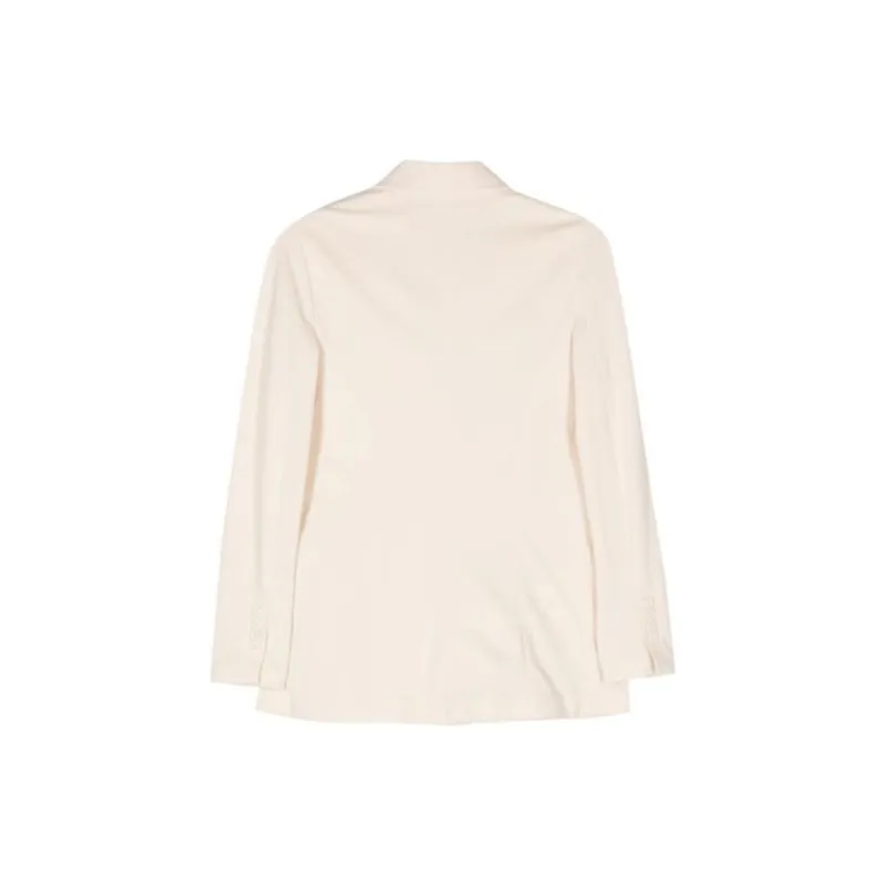 Circolo 1901 Oxford knit Double breasted Blazer-1