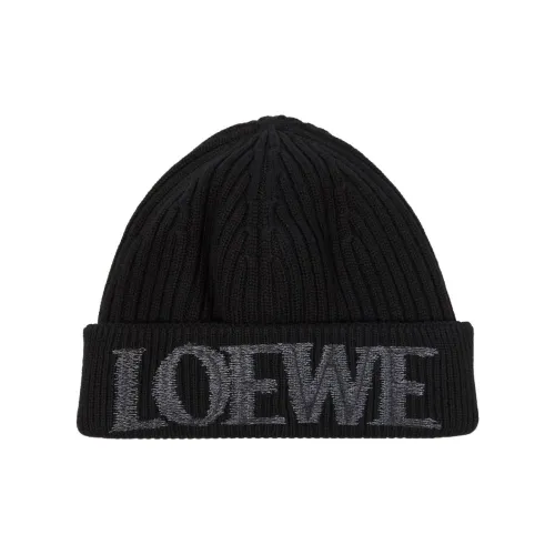 LOEWE Logo-embroidered Beanie