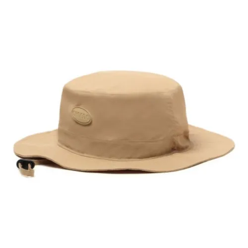 :CHOCOOLATE Polyamide Bucket Hats Unisex Beige