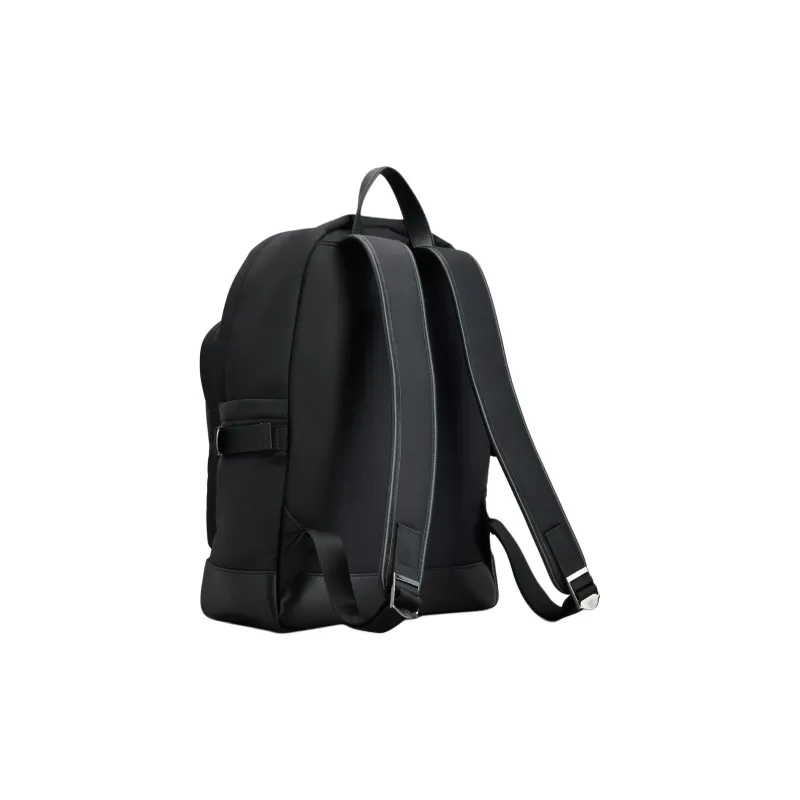 TOD'S Fabric With Leather Backpack Medium Size Men's Black-2