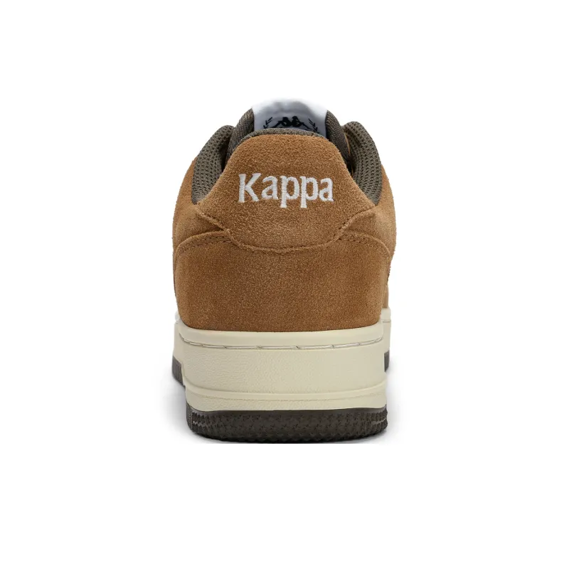 Kappa Back to Back Anti Slip Wear Resistant Low Top Skateboard Shoes Unisex Chestnut Brown-4