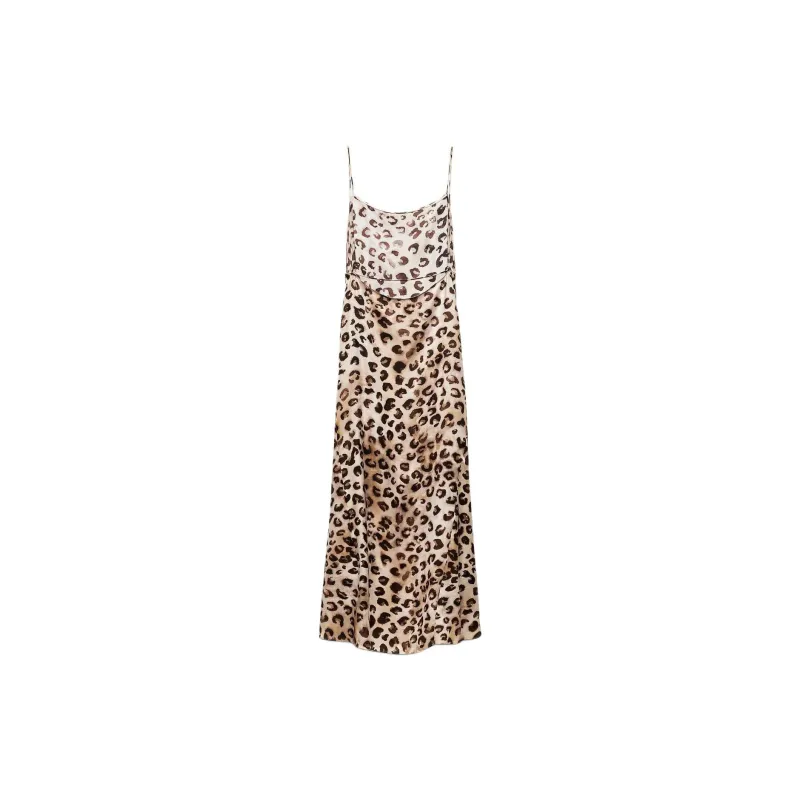 ZARA ZW Series Slip Dresses Women's Multicolor-1