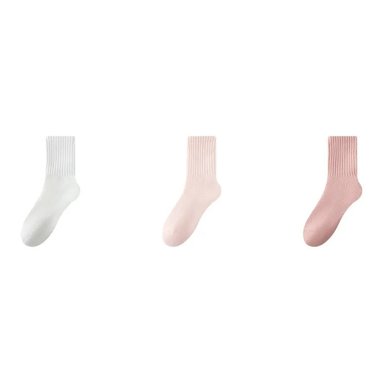 MIIOW Mid Calf Socks Women's Combo Set-7