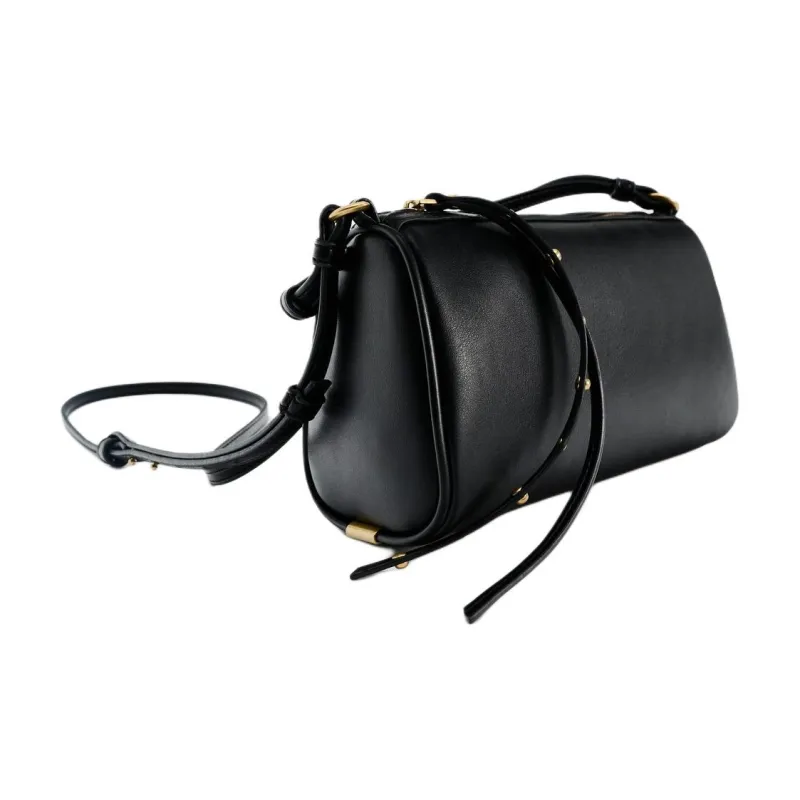 ZARA PU Shoulder Bag Crossbody Bag Mini Women's Black-4