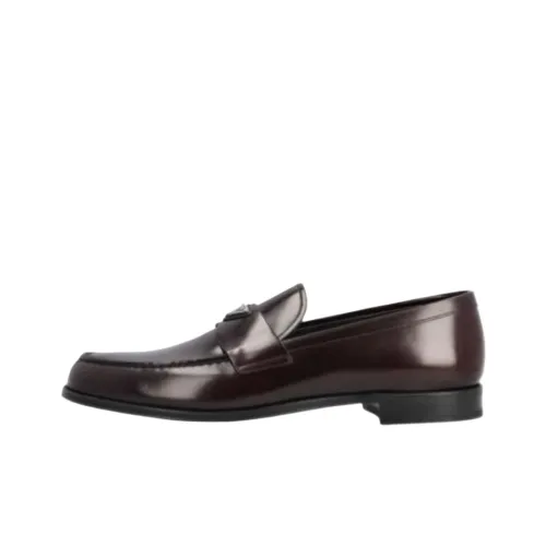 PRADA Loafers Men Brown