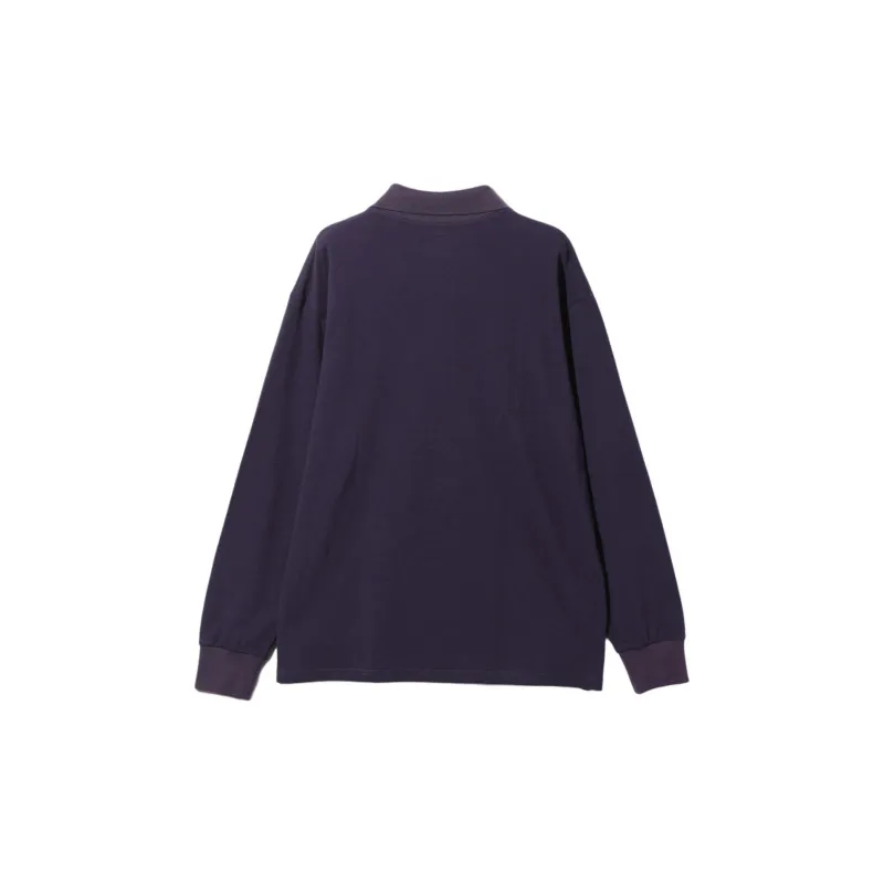 Needles FW24 Polo Shirt Unisex Purple-1