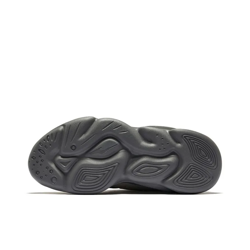 Erke Realm 2 Durable Breathable Low-Top Casual Shoes Men's Charcoal Gray Iron Man Gray-4