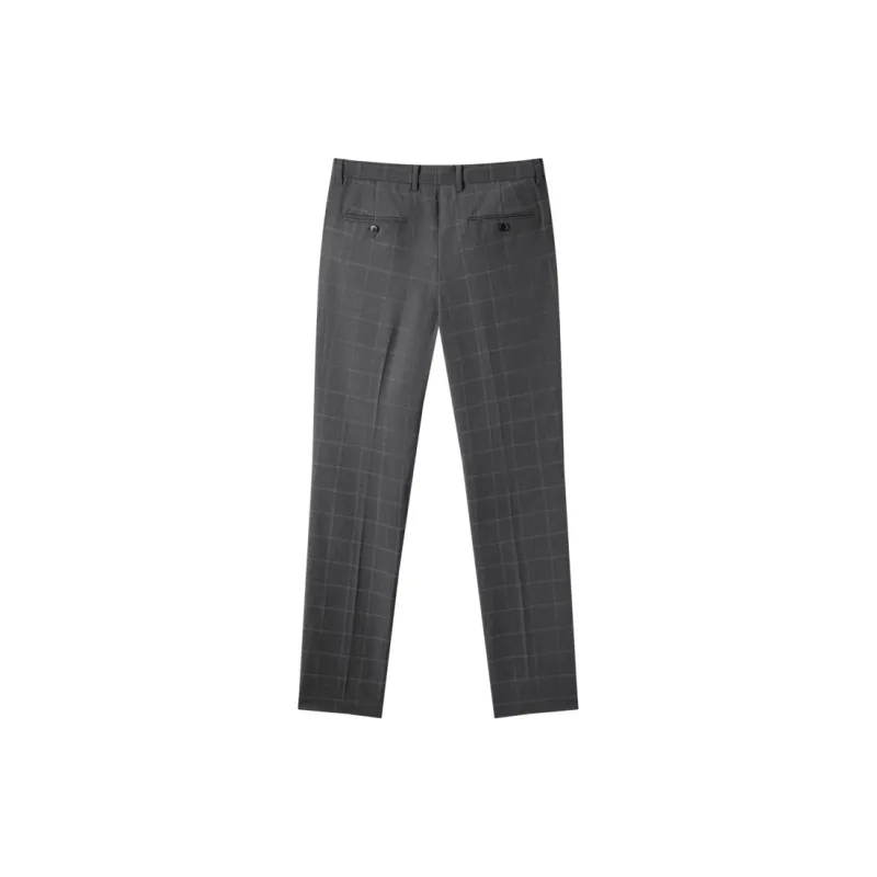 GXG Suit Trouser Men's Gray Plaid-1