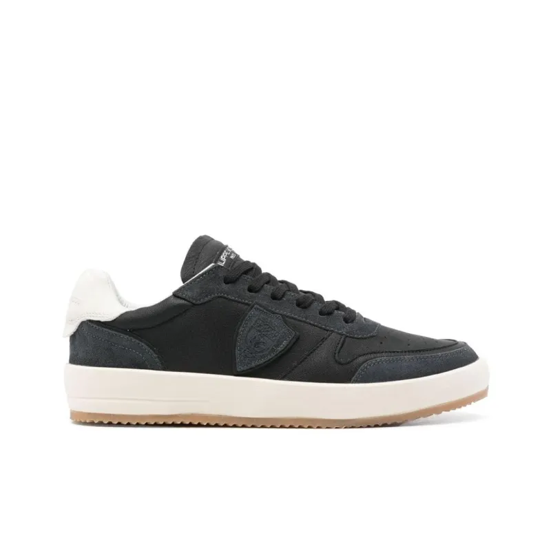 PHILIPPE MODEL Low Top Skateboard Shoes Men's Black-1
