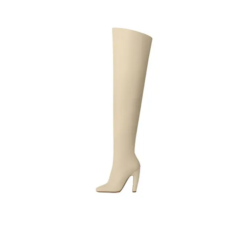 Bottega Veneta Canalazzo Knee-high Boots Women's Butter