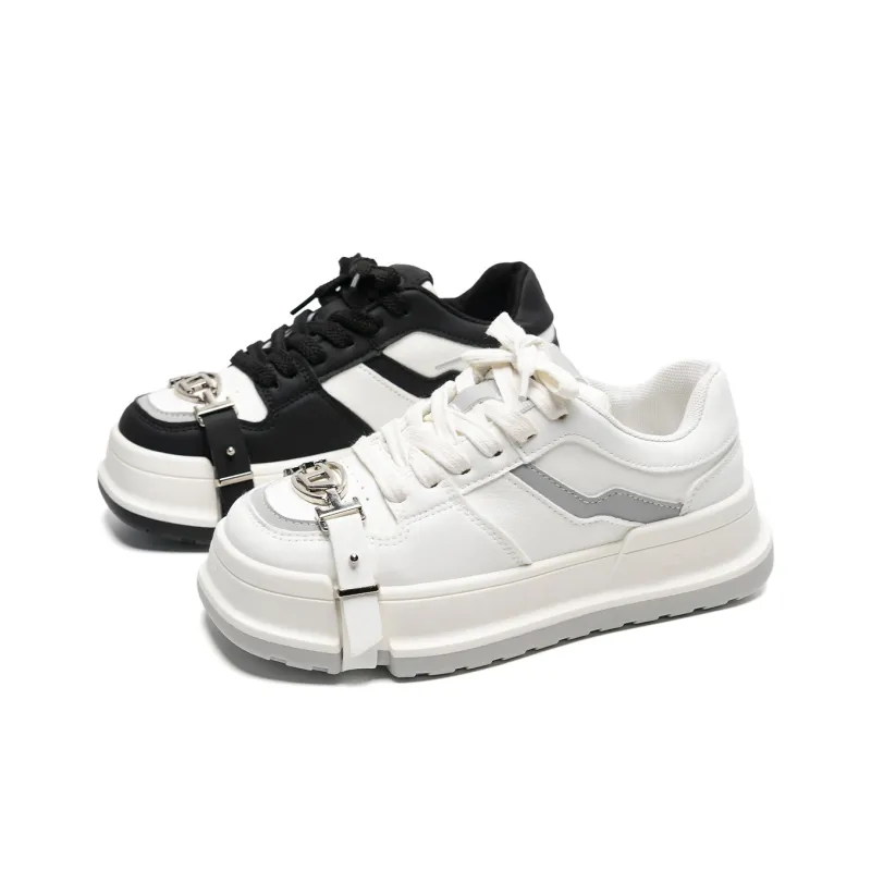 Z.SUO Coverage Height Increasing Abrasion Resistant Slip Resistant Low Top Skateboard Shoes Women's Box Included-15