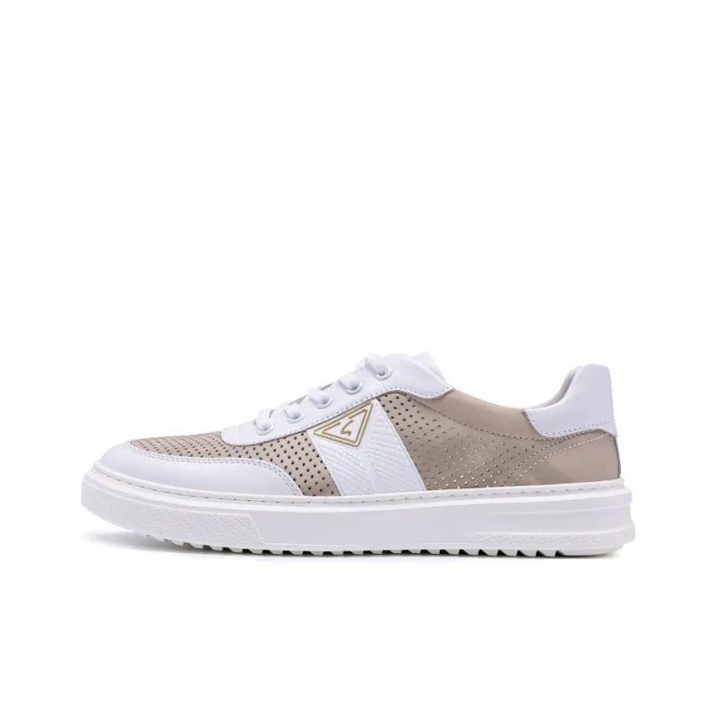 Satchi Low Top Casual Shoes Men's Ecru-0