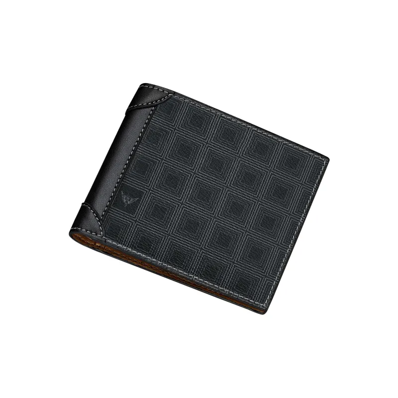 WilliamPOLO PVC Wallet Men's Black-4