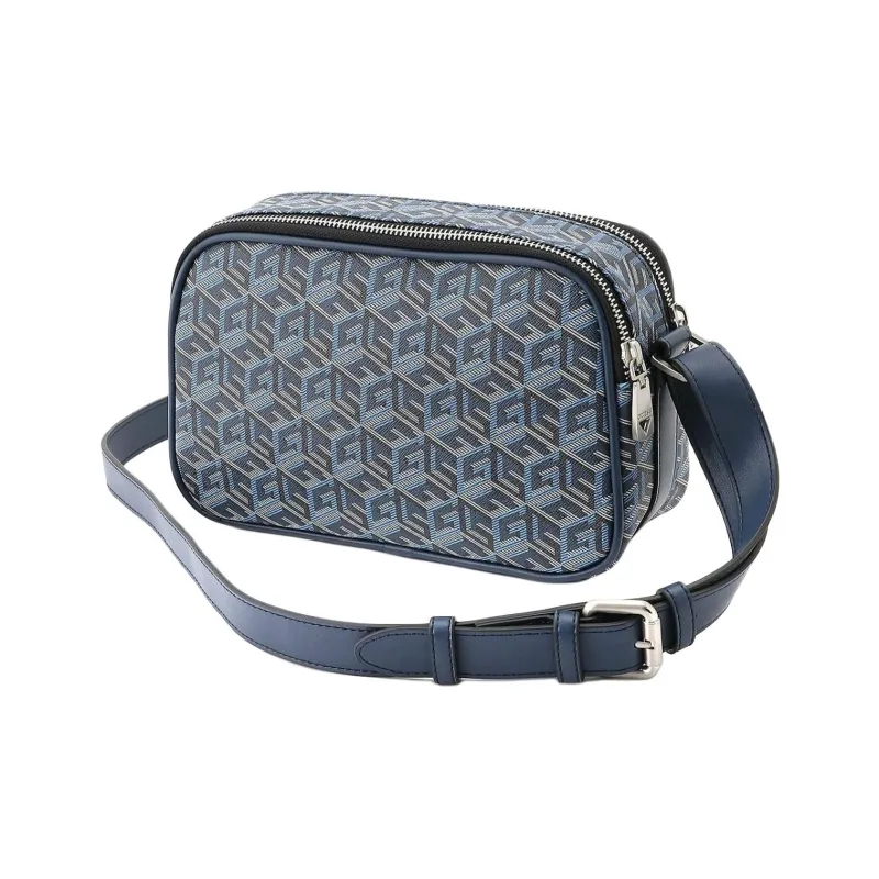 GUESS Polyurethane Camera Bags Crossbody Bag Shoulder Bag Medium Size Men's Dark Blue-2