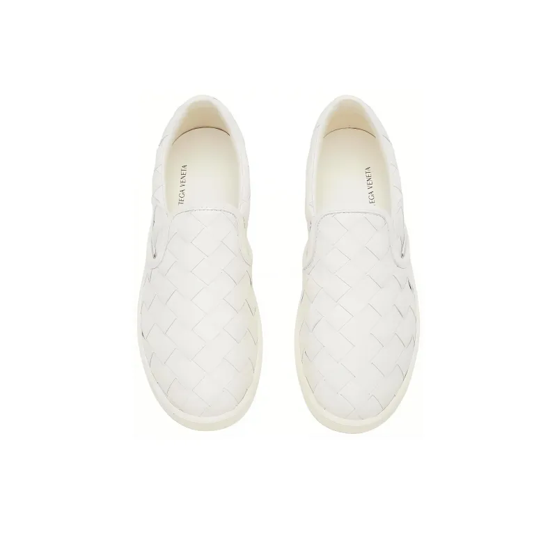 Bottega Veneta Casual Single Shoes Women's White-3