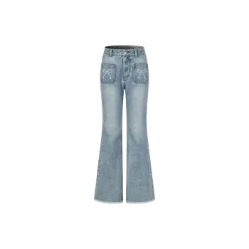 Three Quarters Jeans Women's Blue