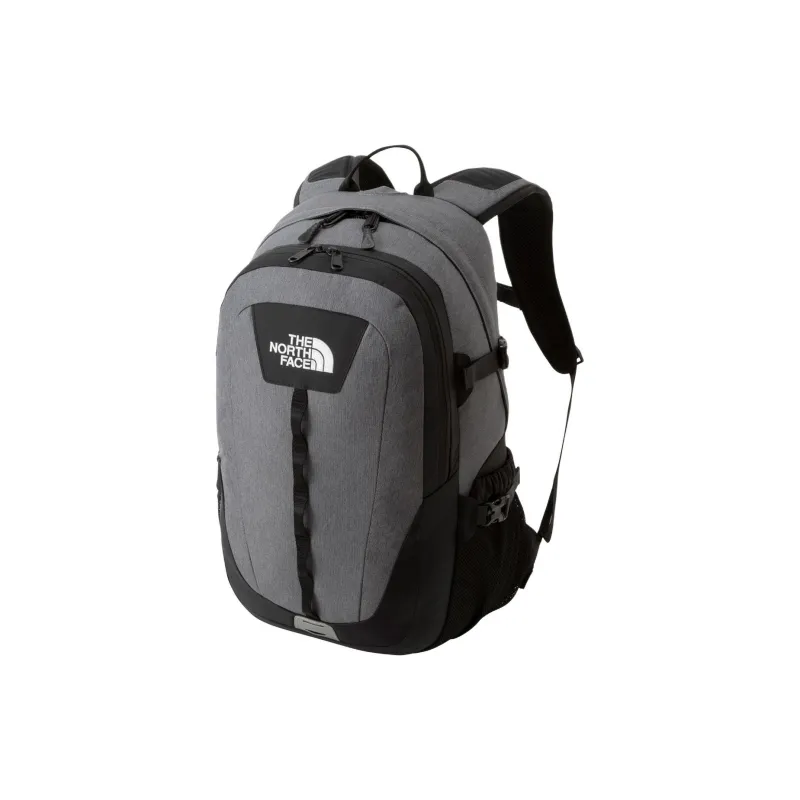 THE NORTH FACE Polyester Backpack Regular Unisex Zinc Gray & Black-0