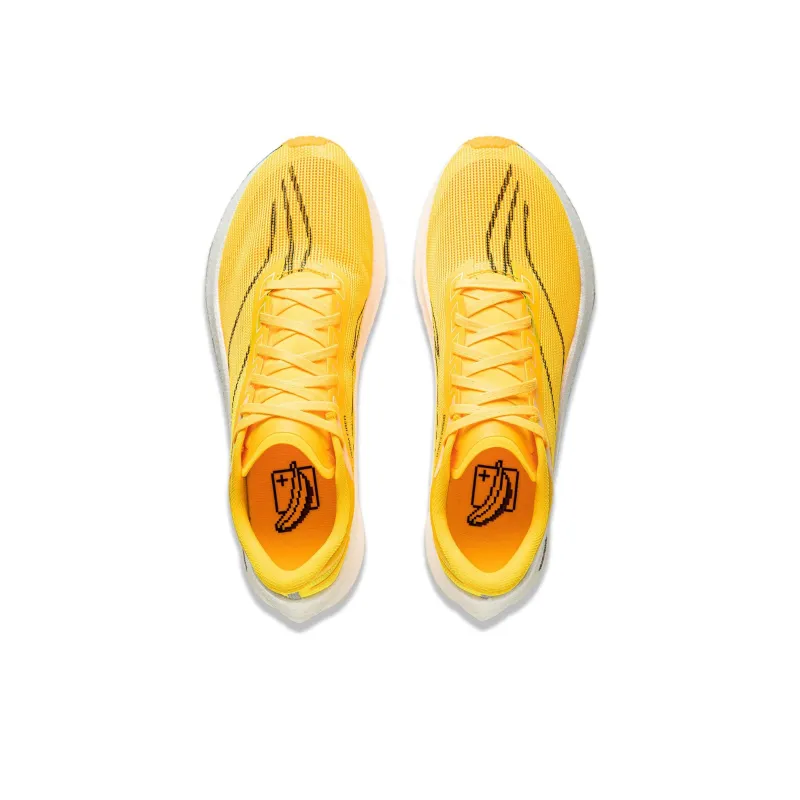 LINING Feidian 4 Challenger Running Shoes Men Low Top Yellow-3
