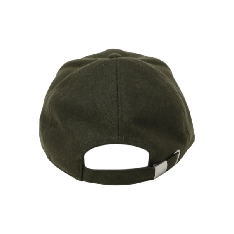 BARBOUR Wool Baseball Caps Men's Green-2