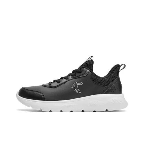 QIAODAN Running Shoes Men Low-Top Black/Jordan White