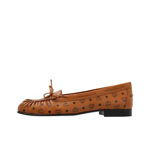 MCM Boat Shoes Women's Brown