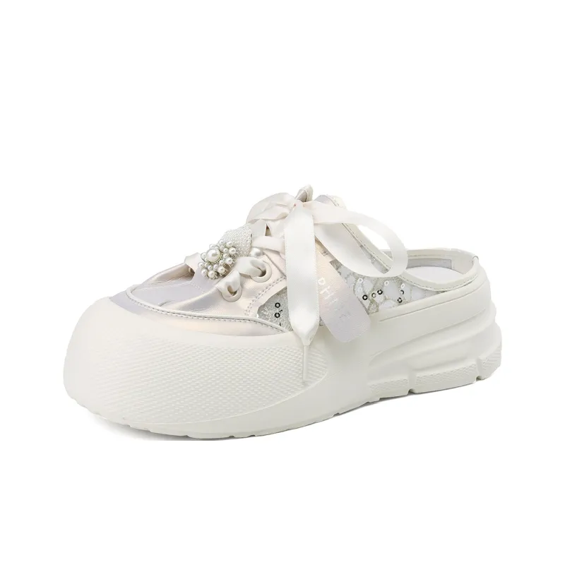 DAPHNE Wrap-toe Slippers Women's-0