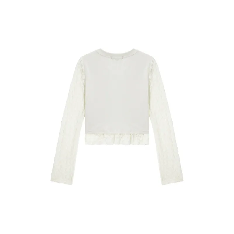 UNVESNO T Shirt Women's Cool Beige Apricot-1