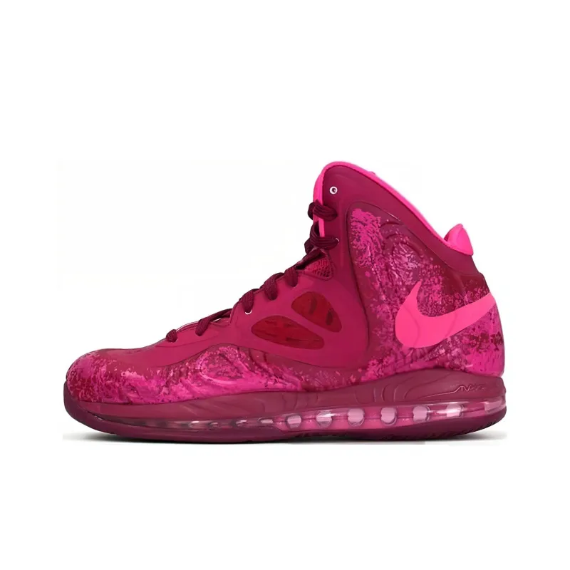 Nike Hyperposite Plum High Top Vintage Basketball Shoes Men's Pink-0