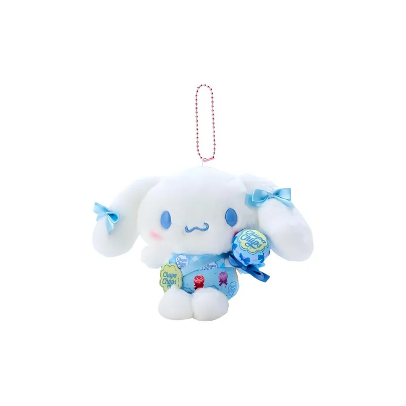 Sanrio Cinnamoroll Pearl Jewelry Collaboration Dolls Plush Pendant 11cm High-0