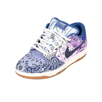 THE SHOE SURGEON x Nike Anti-Slip Wear-Resistant Low-Top Casual Shoes Men's Blue Purple
