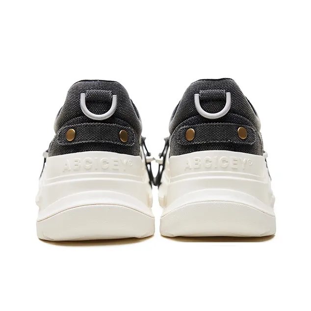 ABCICEY Mousse Collection Height Increasing Wear Resistant Low Top Platform Fashion Casual Canvas Shoes Unisex Truffle-2