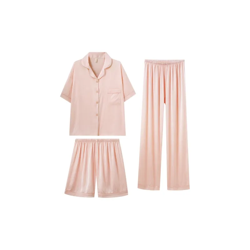 OUSHIBO Pajama Set Women's Pink-0