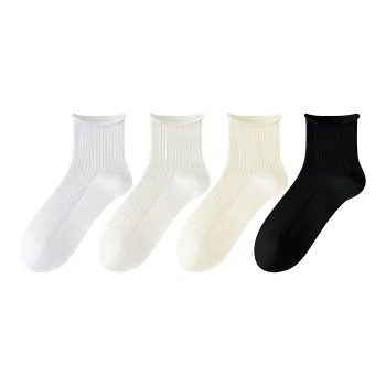 XXLLG Mid-Calf Socks Women's 4 Pack