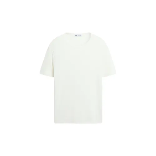 ZARA T-Shirts Men White