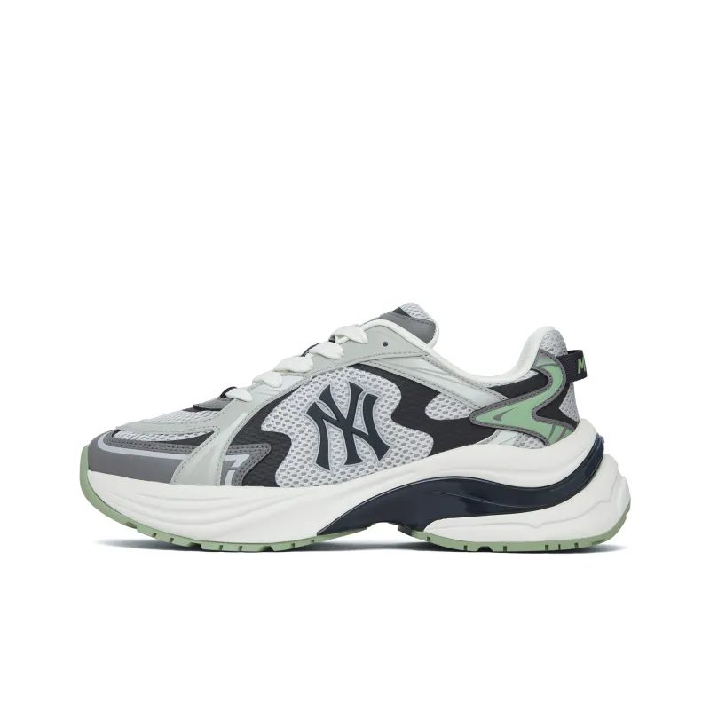 MLB New York Yankees Low Top Running Shoes Unisex Mambo Green-0