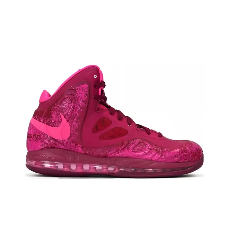 Nike Hyperposite Plum High Top Vintage Basketball Shoes Men's Pink-1
