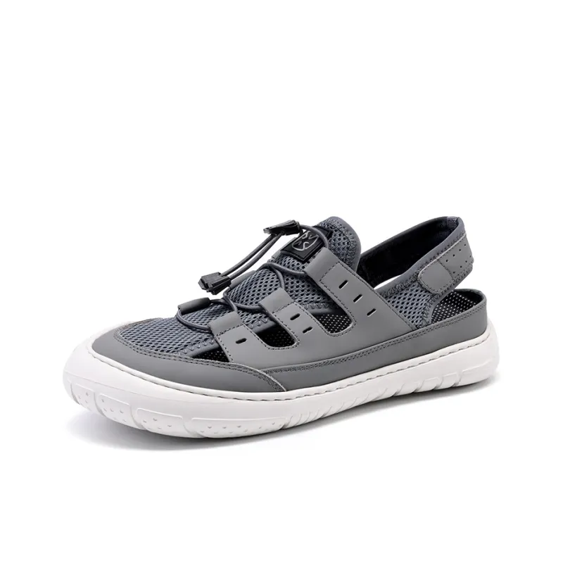 Satchi Beach Sandals Men's Gray-1