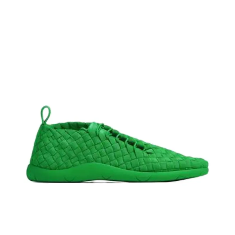 Bottega Veneta Plat Cushioning Low Top Sports Casual Shoes Men's Green-1