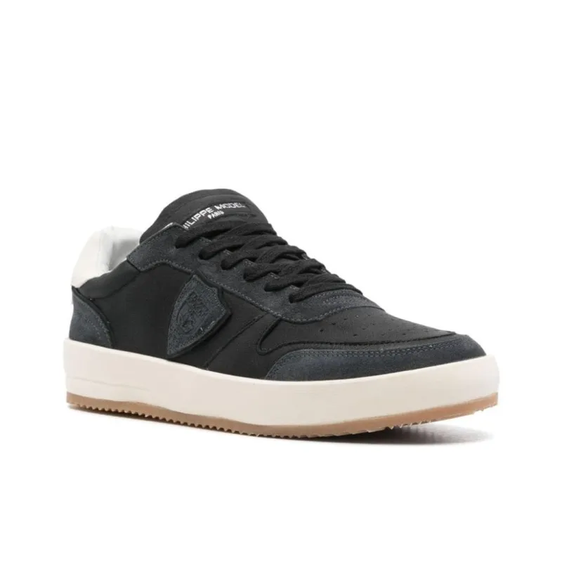 PHILIPPE MODEL Low Top Skateboard Shoes Men's Black-2
