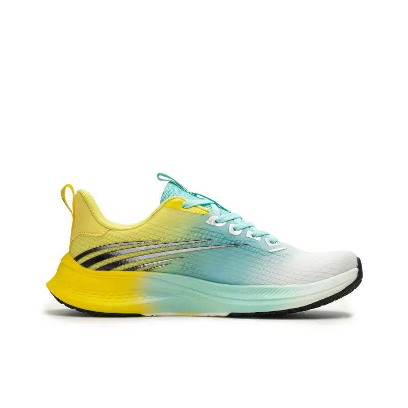 IWZI Shock Absorbers With Slip Resistant And Abrasion Resistant Properties Low Top Running Shoes Unisex Ethereal Green-1